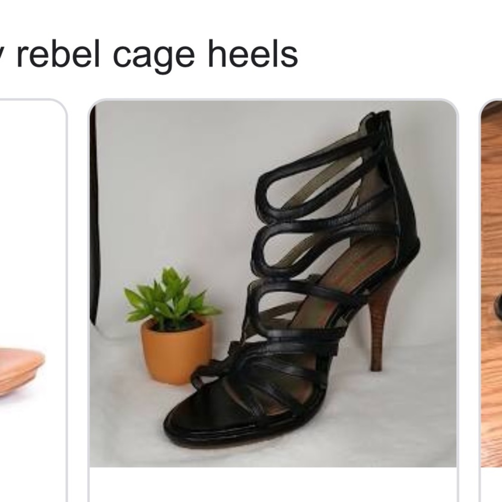 Luxury Rebel Cage Heels